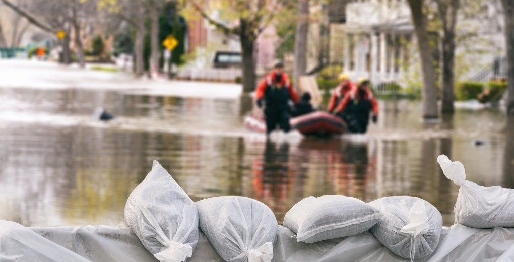 Finding alternative accommodation following a flood